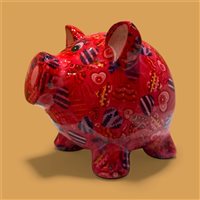 Scultura Pomme Pidou Salvadanaio in Ceramica 148-00647-2